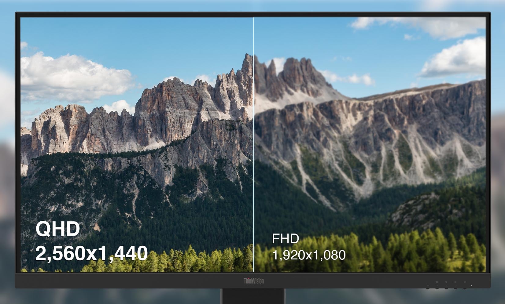 Monitor LED IPS LENOVO ThinkVision E27q-40, 27